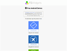 Tablet Screenshot of android.fswidgets.com